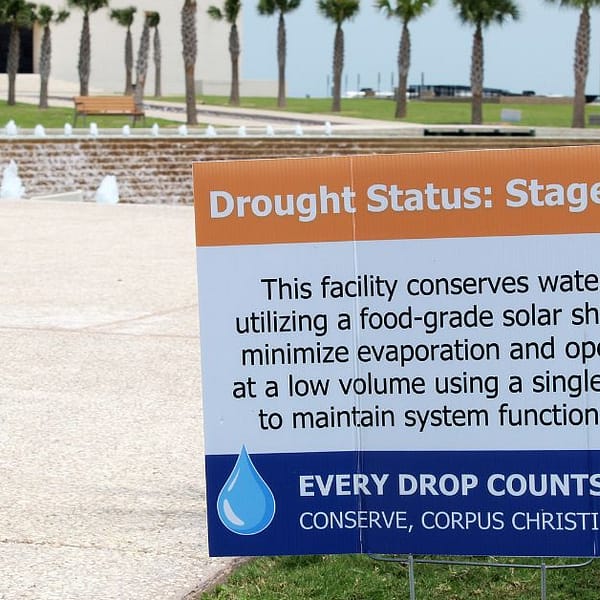 Corpus Chrsti's water crisis newsletter featured image