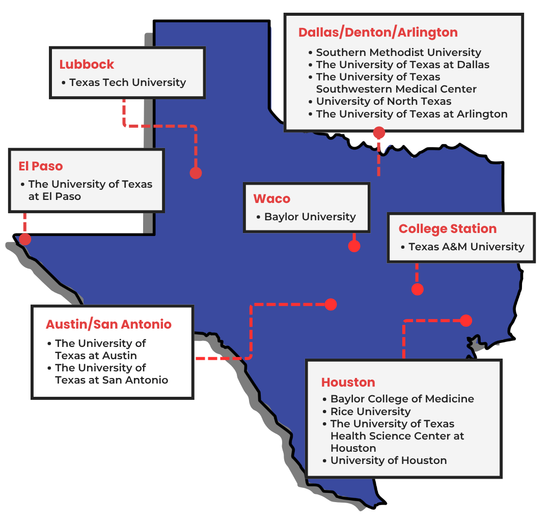 FOT Hegar higher ed newsletter R1 schools map