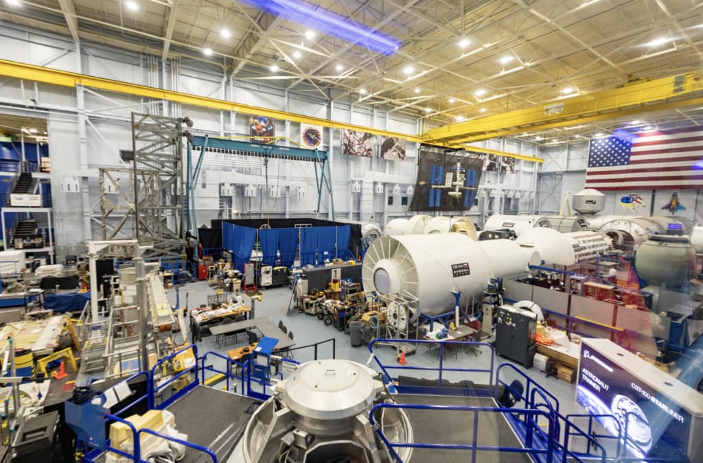 Space industry factory