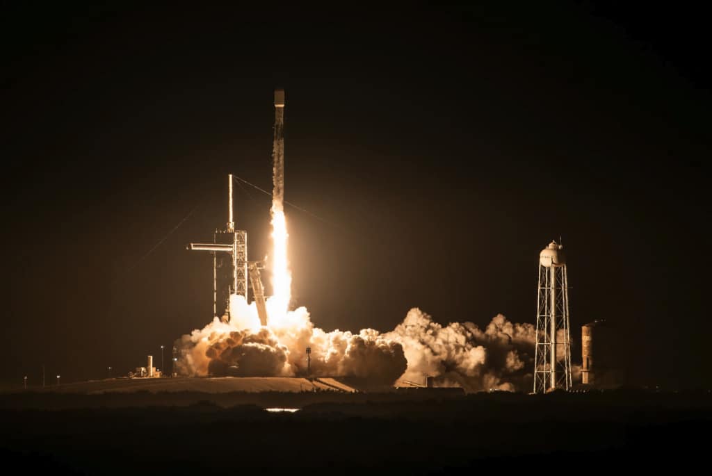 Launch of IM-1 space mission