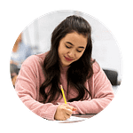 test-taking student