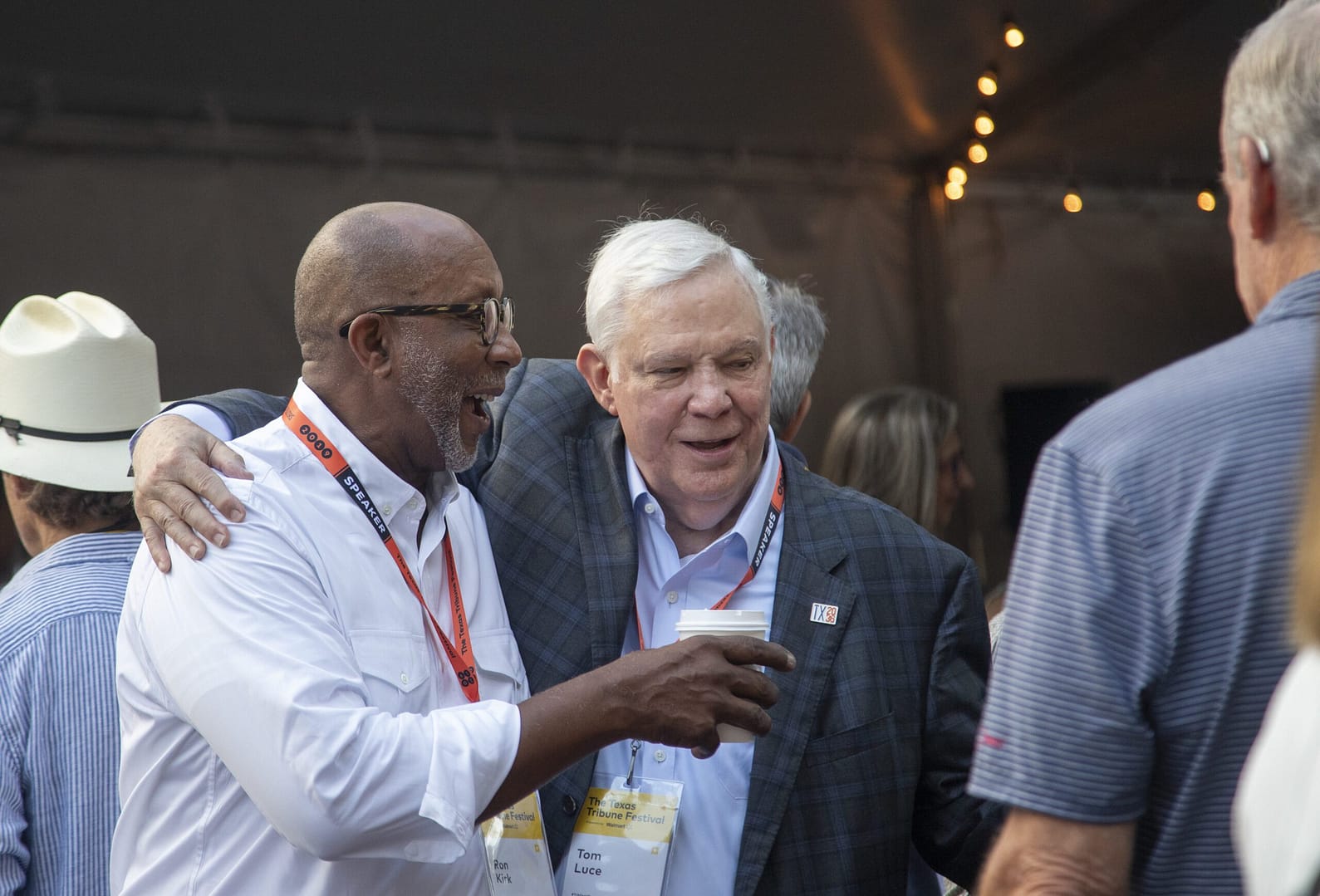 Ron Kirk and Tom Luce