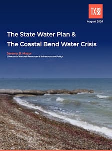 The State Water Plan and The Coastal Bend Water Crisis
