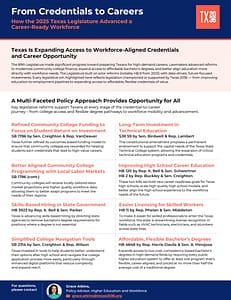 credentials to careers one-pager