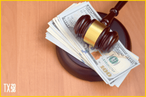 Texas budget gavel