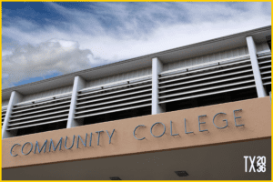 Texas community college budget