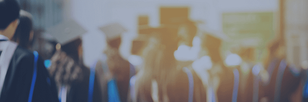 graduates in caps and gowns