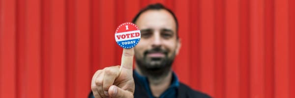 I Voted with voter