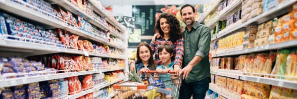 future of Texas const amend newsletter family in grocery store