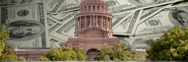 legislative interim newsletter capitol with falling dollars