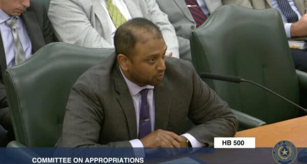 Rahul testifying HB 500