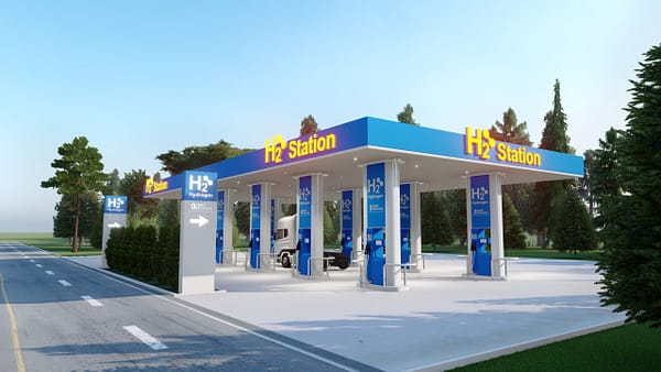 hydrogen fuel station