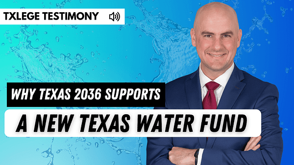 Texas Water Fund Mazur testimony SB 28 SJR 75