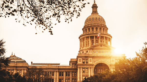 Texas capitol sunrise