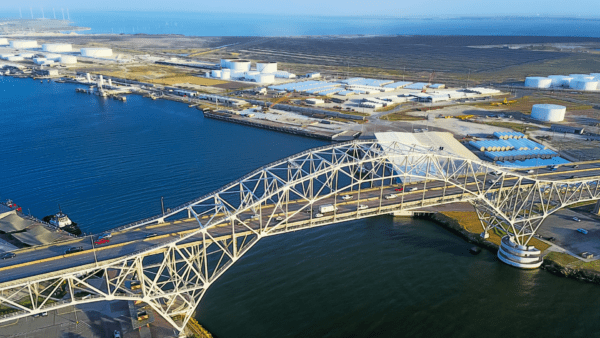 Port of Corpus Christi aerial image