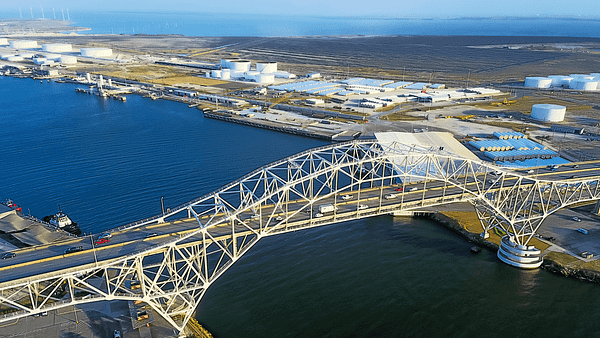 Port of Corpus Christi aerial image