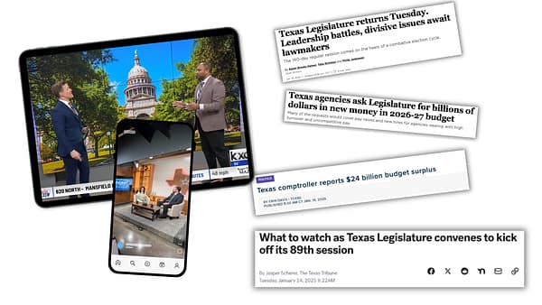 TxLege insider guide newsletter media mentions graphic