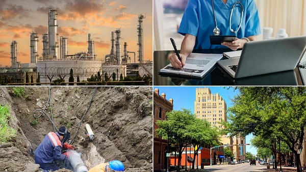 TX industry collage