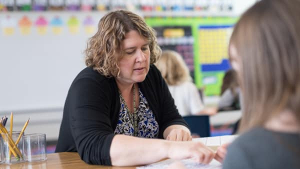 early education newsletter teacher photo