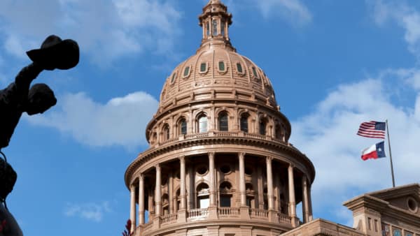 Texas Capitol panoramic view
