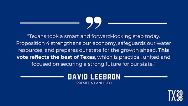 future of Texas const amend newsletter DWL quote card