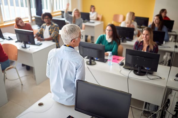 community college classroom