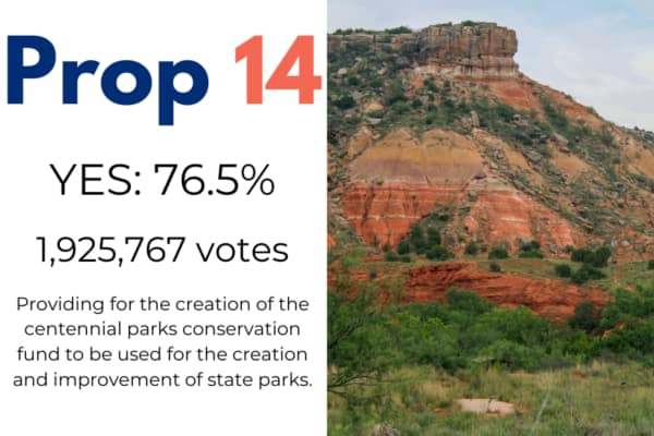 Prop 14 results constitutional amendment election newsletter
