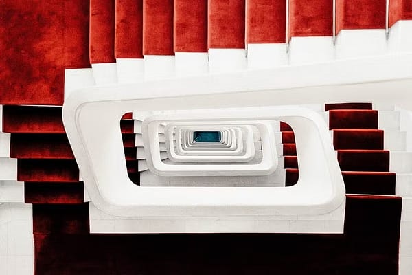 single-stair building interior photo