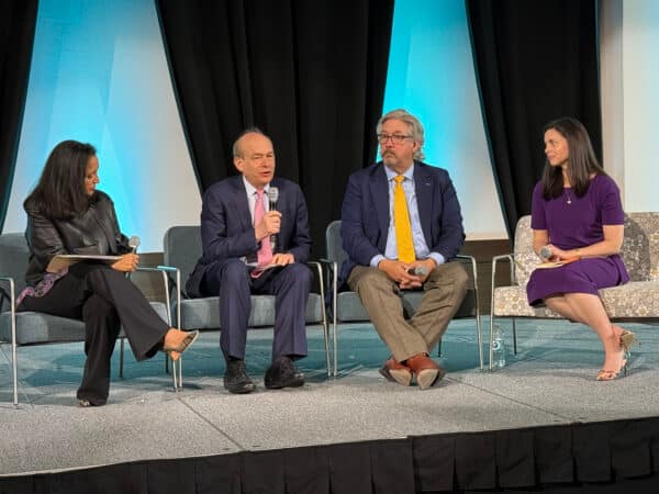 career-ready workforce newsletter Leebron panel