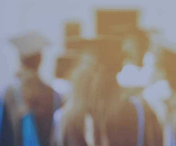 graduates in caps and gowns