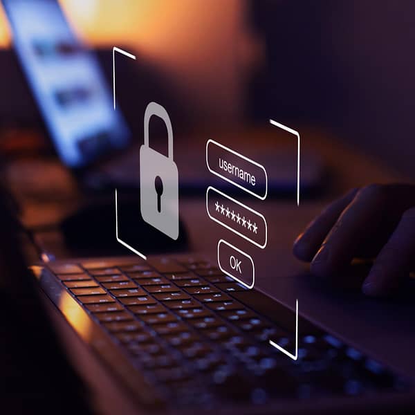 Password lock screen
