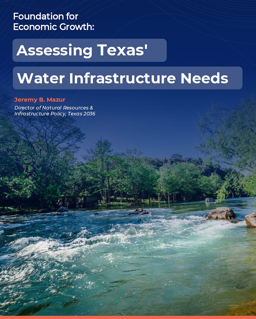 Texas Water report front