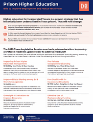 prison higher ed one-pager