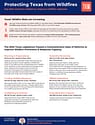 protecting TX from wildfires one-pager