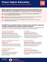 prison higher ed one-pager