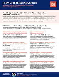 credentials to careers one-pager