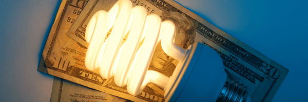 CFL lightbulb photo image