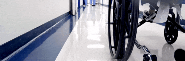 wheelchair in hospital